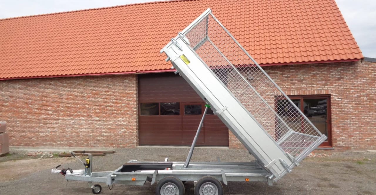 Remorque double essieux Ptac: 3500 kg – Image 3